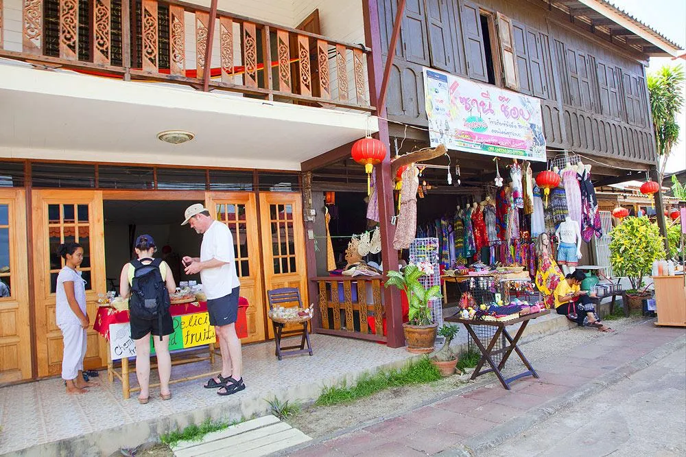 The street markets at Koh Lanta’s Old Town