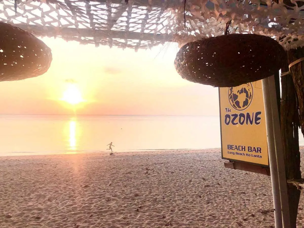 Sunset Session at Ozone Beach Bar in Koh Lanta