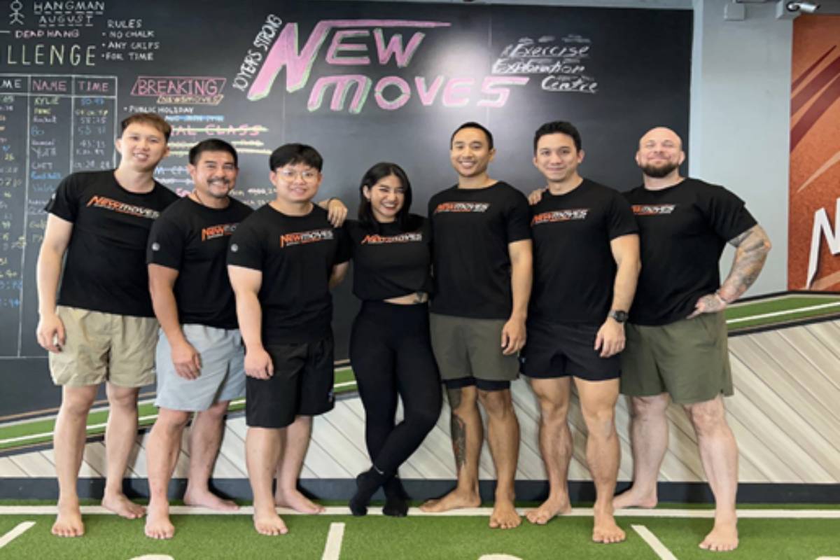 The team members of New Moves Gym in Bangkok