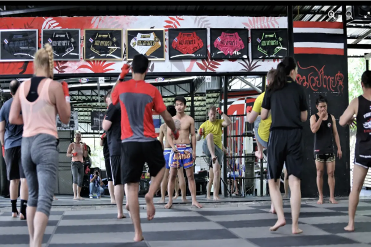 Enthusiastic Trainees at Bangarang Muay Thai Gym