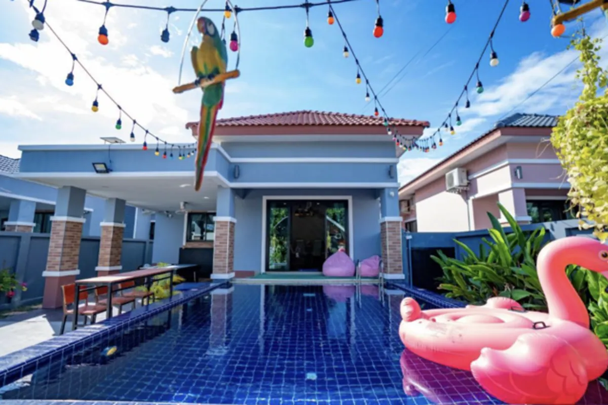 A view at the pool area of Amara Pattaya Pool Villa
